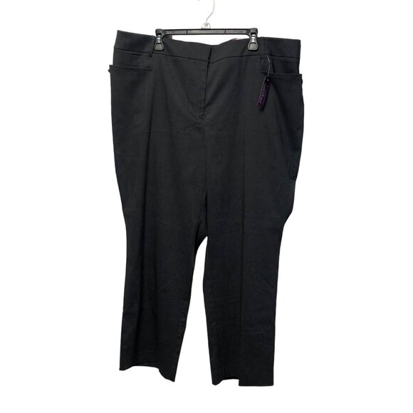 Lane Bryant Madison Pants Womens Size 26 Short Sexy Stretch Gray Trousers NEW - Picture 1 of 6